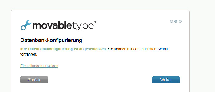 Movable Type Installationsanleitung